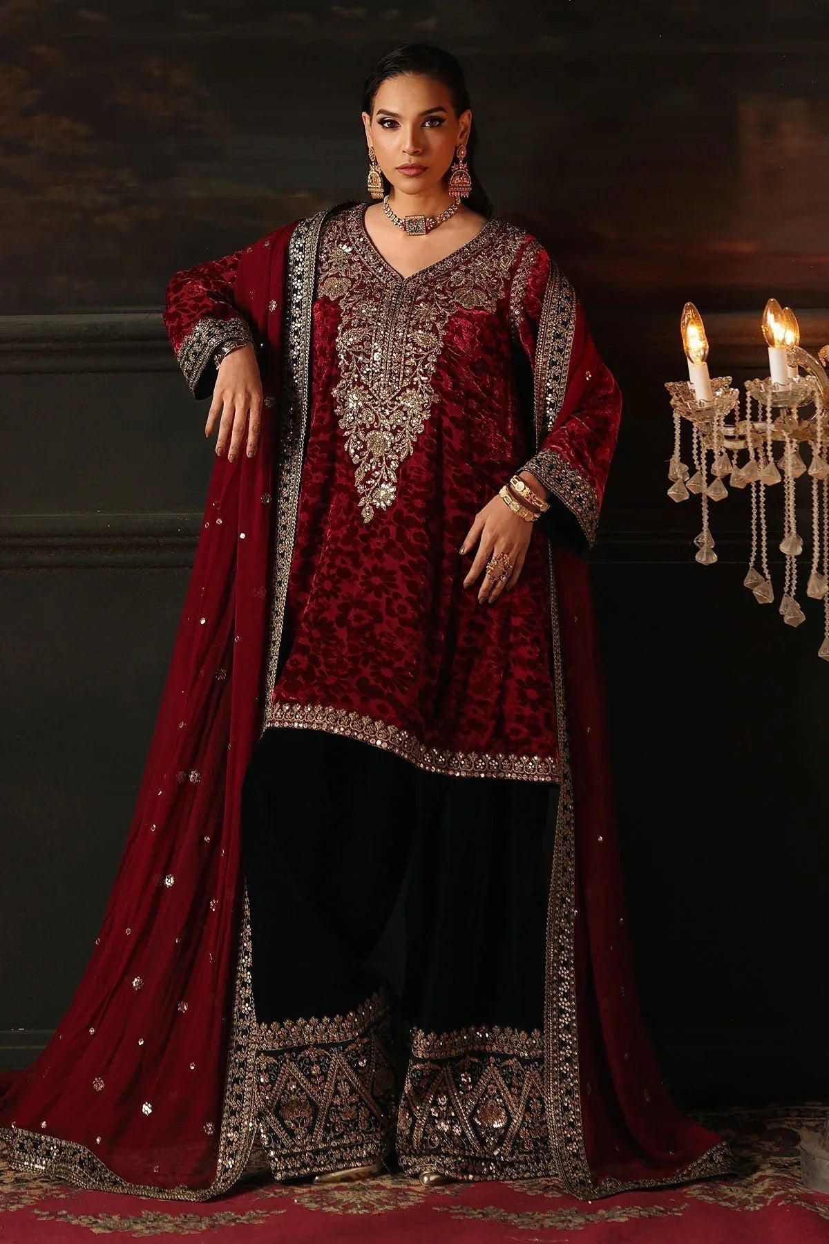 Charizma | Signora Velvet | CVT5-15 - Aqsa Fabrics