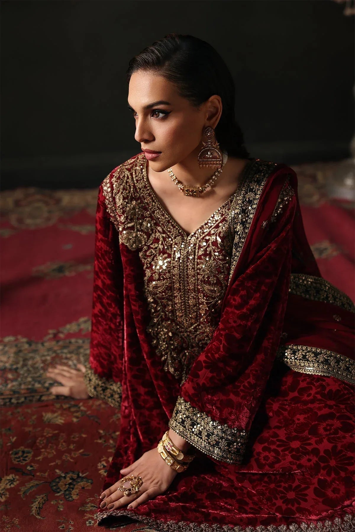 Charizma | Signora Velvet | CVT5-15 - Aqsa Fabrics