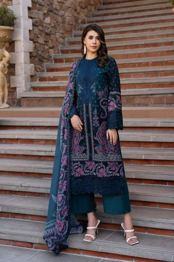 Afrozeh | Damask The Holiday Edit '25 - Lawn | Azrina B - Aqsa Fabrics