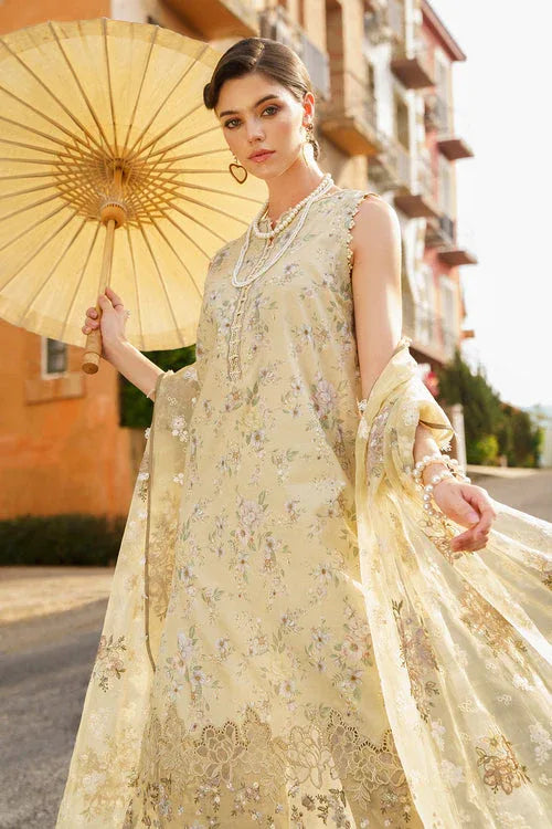 Baroque | Luxury Pret 24 | LAWN UF-584 - Aqsa Fabrics