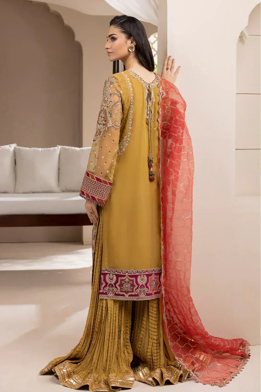 Baroque | Formals Collection | UF-411 - Aqsa Fabrics