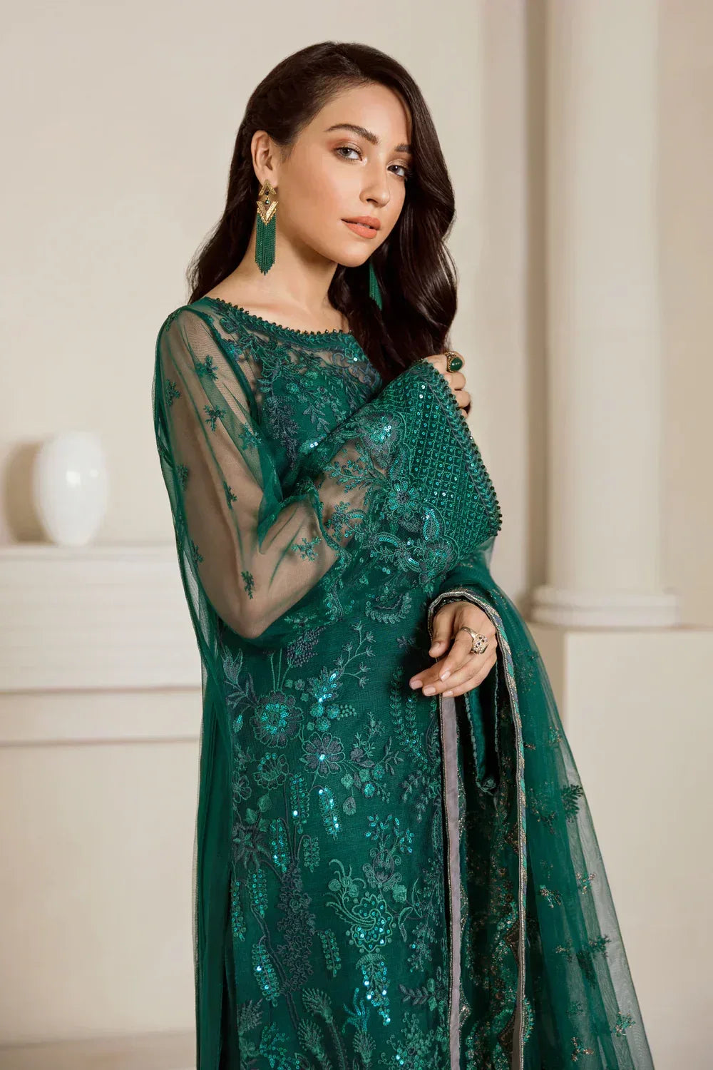 Baroque | Formals Collection | UF-33 - Aqsa Fabrics