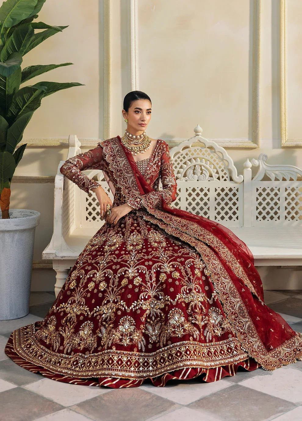 Gulaal | Wedding Formals | Nawazish GL-WS-23V1-39 - Aqsa Fabrics