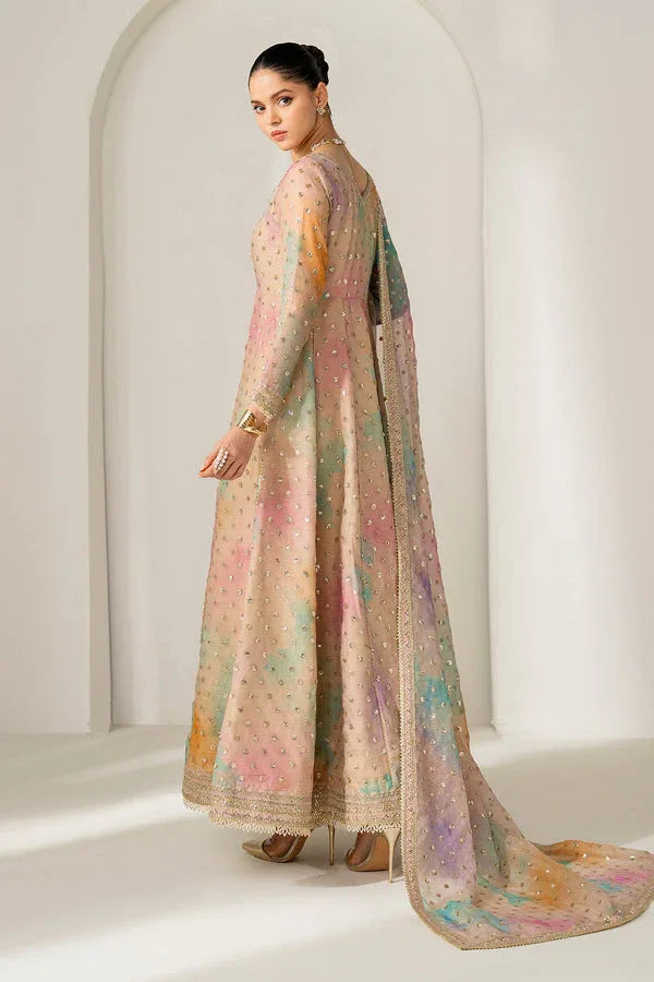 Baroque | Luxury Pret 25 | EMBROIDERED COTTON PATTI PR-1138 - Aqsa Fabrics