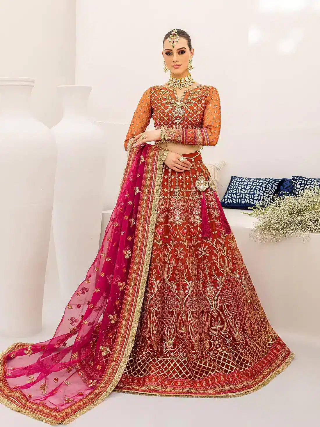Gulaal | Wedding Collection 23 | SANAIYAH 06 - 3 PIECE - Aqsa Fabrics