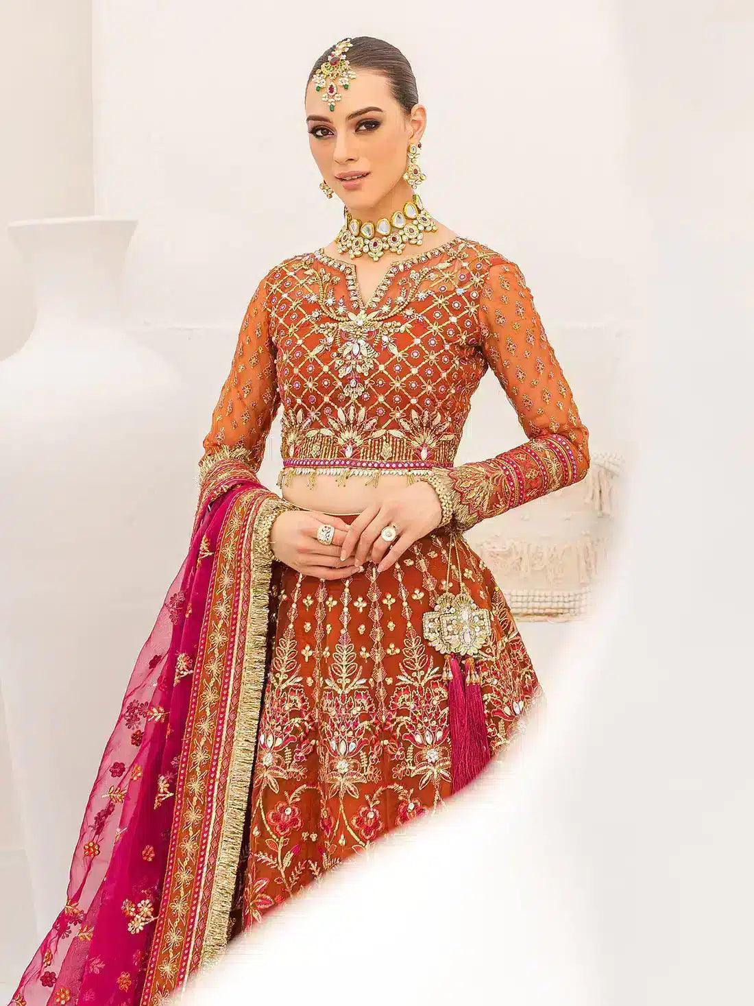 Gulaal | Wedding Collection 23 | SANAIYAH 06 - 3 PIECE - Aqsa Fabrics