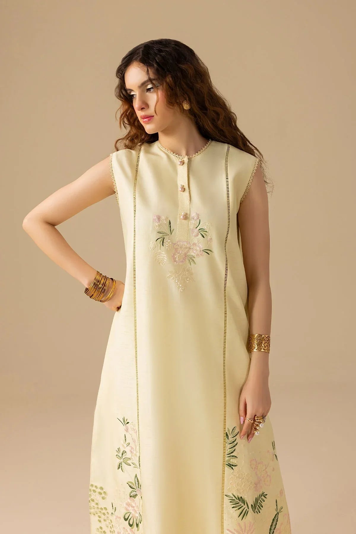 Erum Khan | Lillia Summer Edit | Butter Daze - Aqsa Fabrics