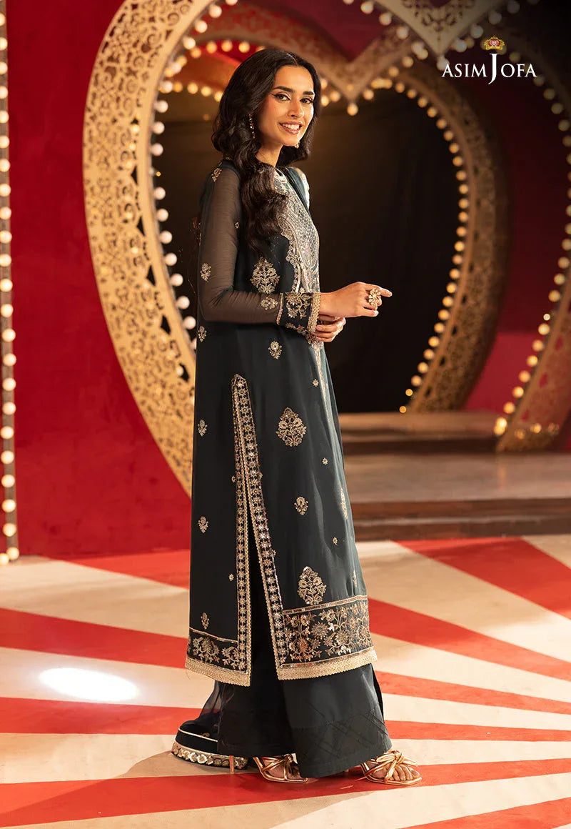 Asim Jofa | Festive Collection 25 | AJLLF-08 - Aqsa Fabrics