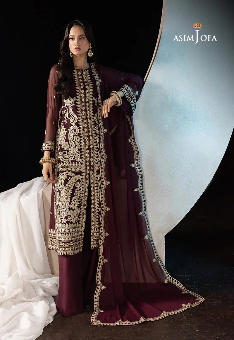 Asim Jofa | Festive Collection 25 | AJLLF-19 - Aqsa Fabrics
