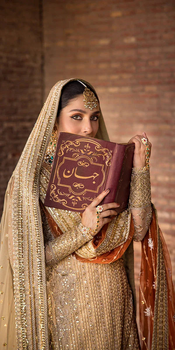 Erum Khan | Jahan Wedding Formals | FARIDA - Aqsa Fabrics