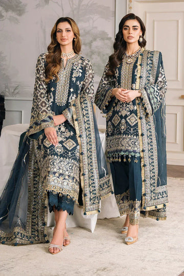 Baroque | Chantelle Embroidered Collection | CH12-01 - Aqsa Fabrics