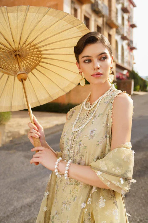 Baroque | Luxury Pret 24 | LAWN UF-584 - Aqsa Fabrics