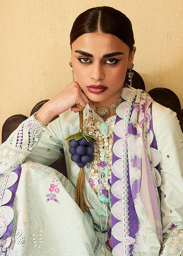 Suffuse | Eid Lawn 25 | LARA - Aqsa Fabrics