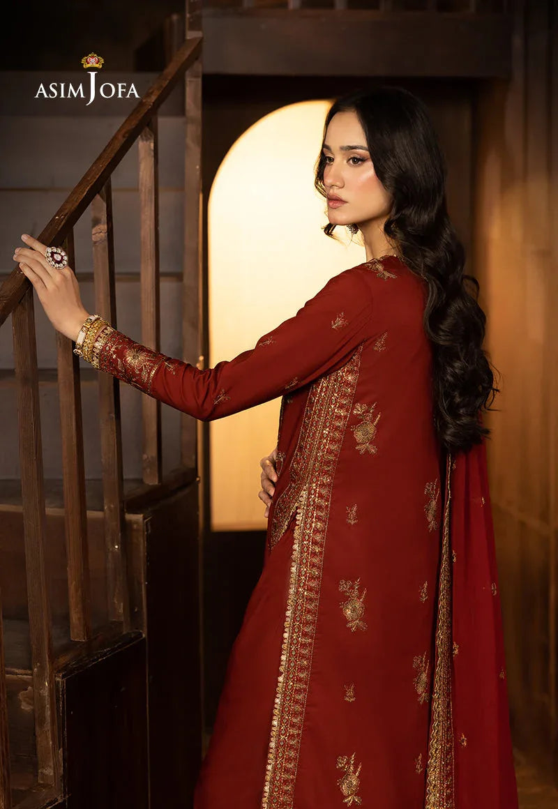 Asim Jofa | Festive Collection 25 | AJLLF-18 - Aqsa Fabrics