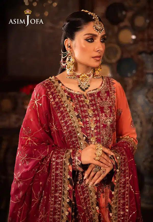 Asim Jofa | Makhmal Wedding Velvet 23 | AJMM-01 - Aqsa Fabrics