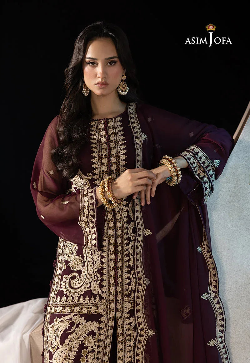 Asim Jofa | Festive Collection 25 | AJLLF-19 - Aqsa Fabrics