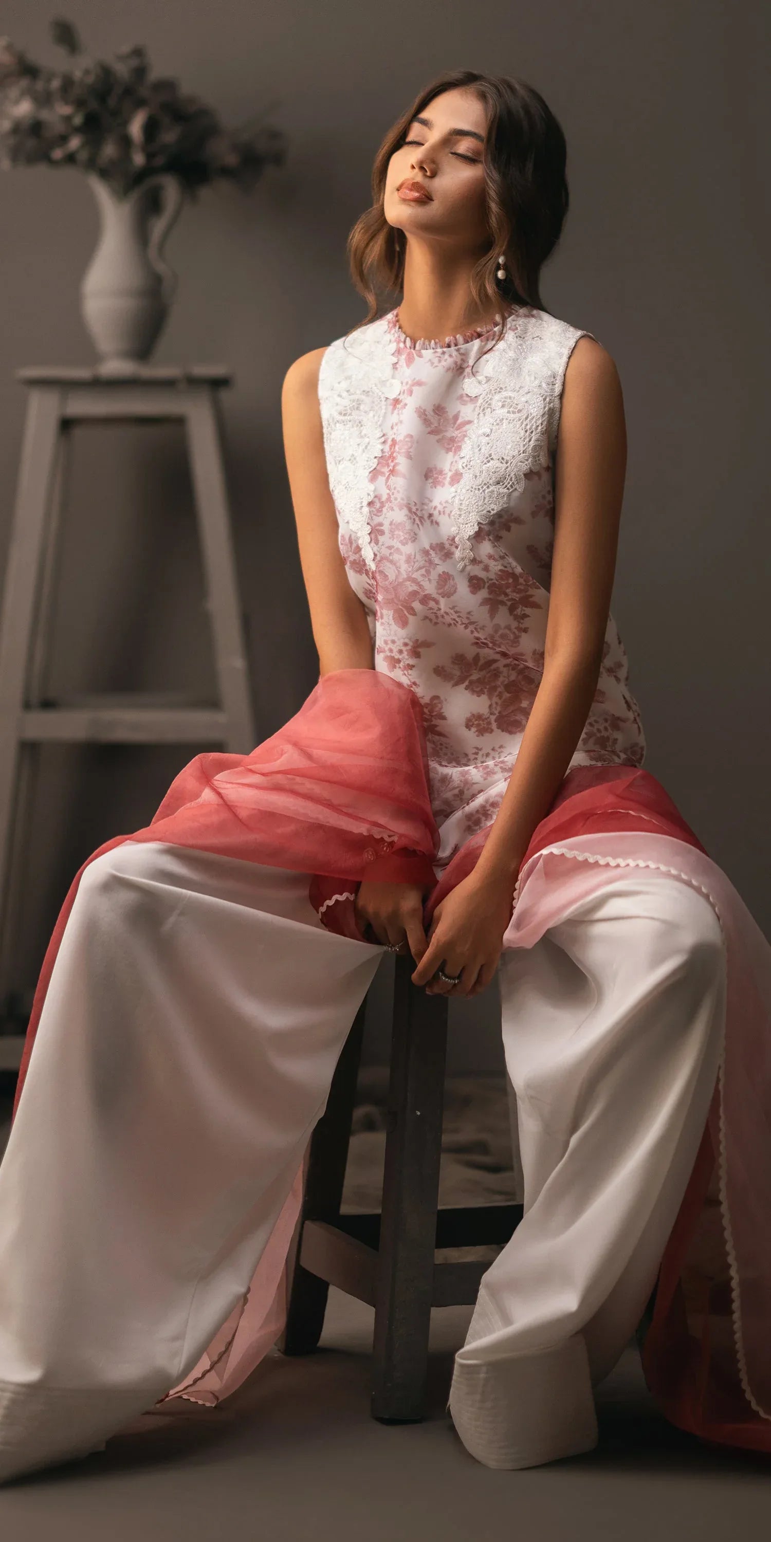 Erum Khan | Beyond Basic | FLORAL ALLURE - Aqsa Fabrics