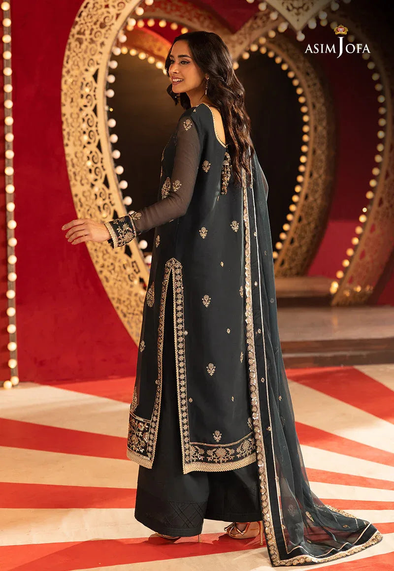 Asim Jofa | Festive Collection 25 | AJLLF-08 - Aqsa Fabrics