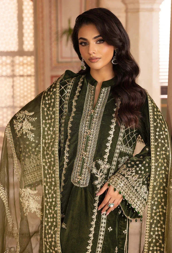 Adans Libas | Velvet 25 | 7524 V - Aqsa Fabrics