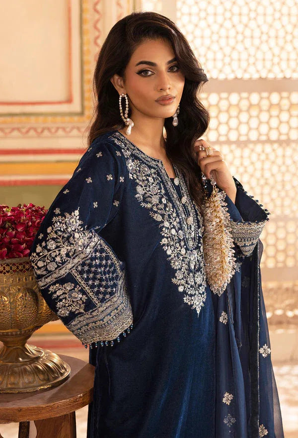 Adans Libas | Velvet 25 | 7529 V - Aqsa Fabrics