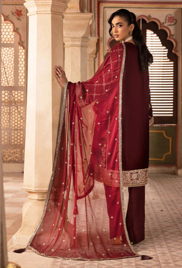 Adans Libas | Velvet 25 | 7528 V - Aqsa Fabrics