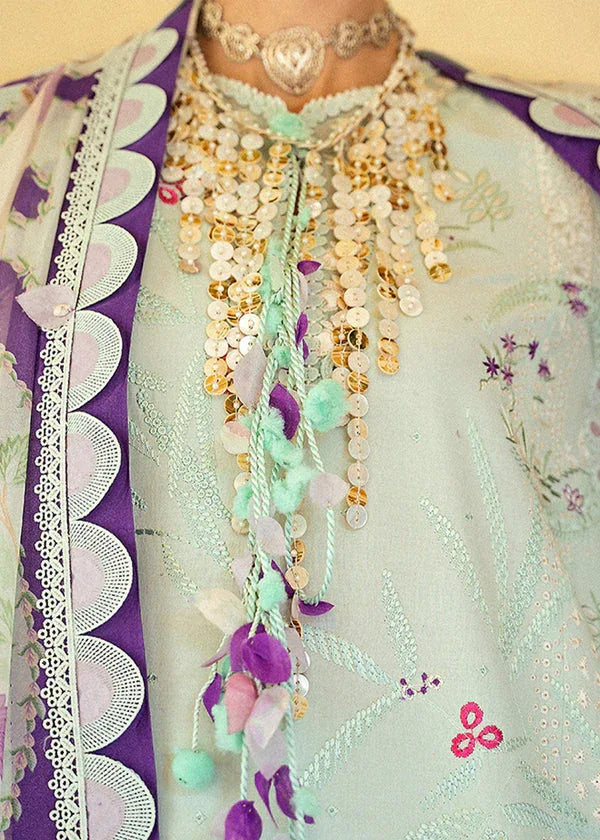 Suffuse | Eid Lawn 25 | LARA - Aqsa Fabrics