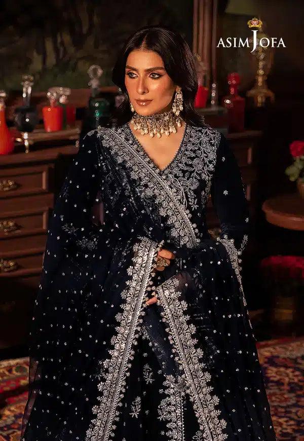Asim Jofa | Makhmal Wedding Velvet 23 | AJMM-04 - Aqsa Fabrics