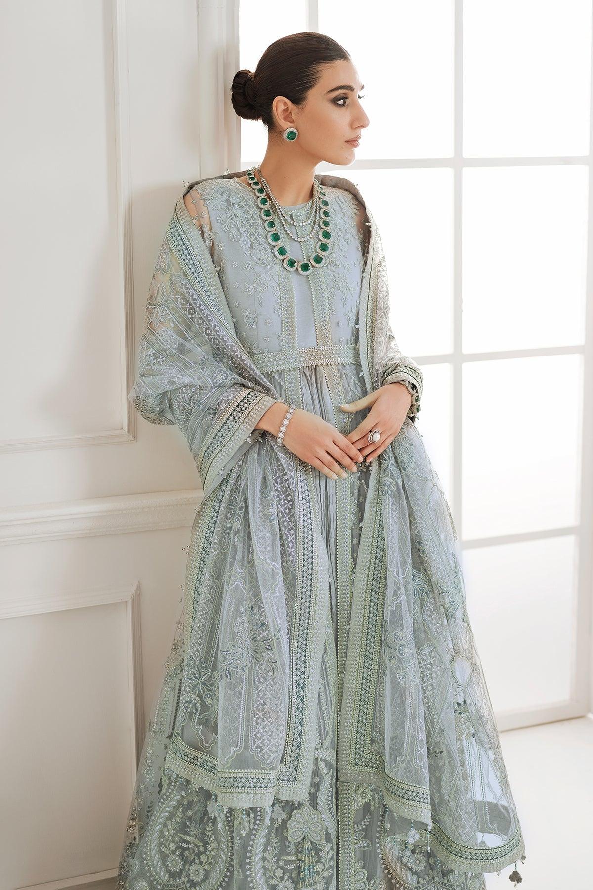 EMBROIDERED NET CH10-05 STITCHED