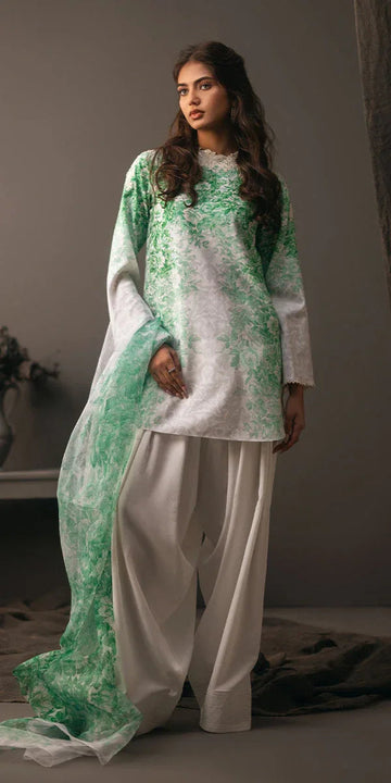 Erum Khan | Beyond Basic | VIVID ELEGANCE - Aqsa Fabrics
