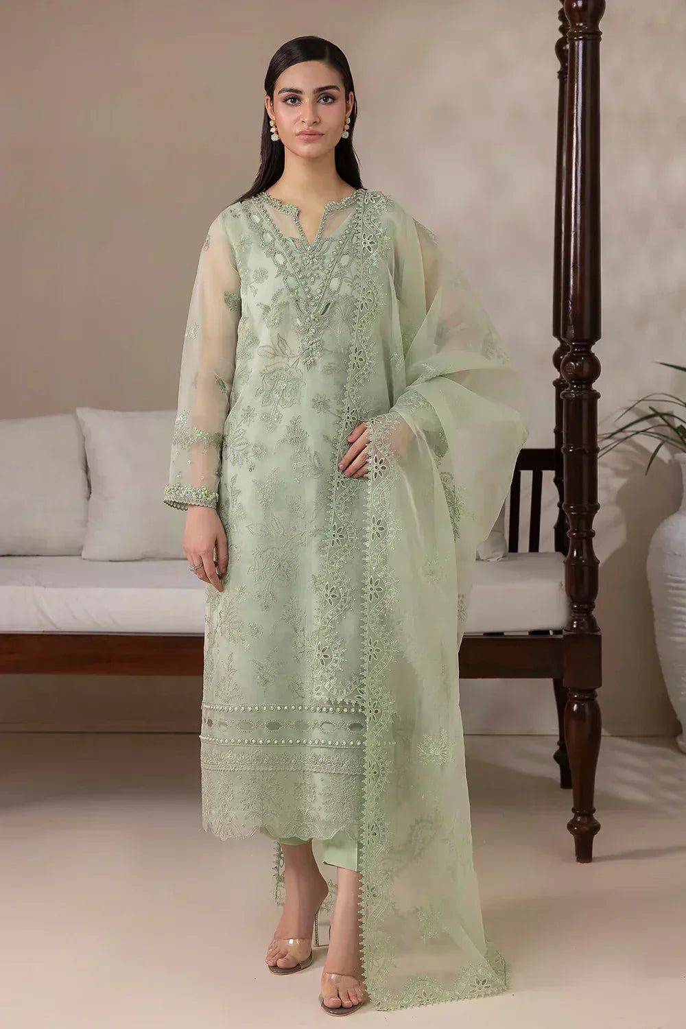 Baroque | Formals Collection | UF-415 - Aqsa Fabrics