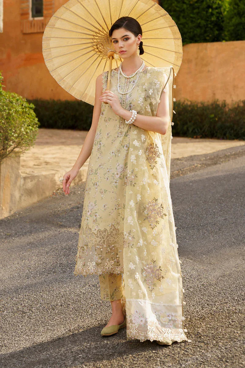Baroque | Luxury Pret 24 | LAWN UF-584 - Aqsa Fabrics