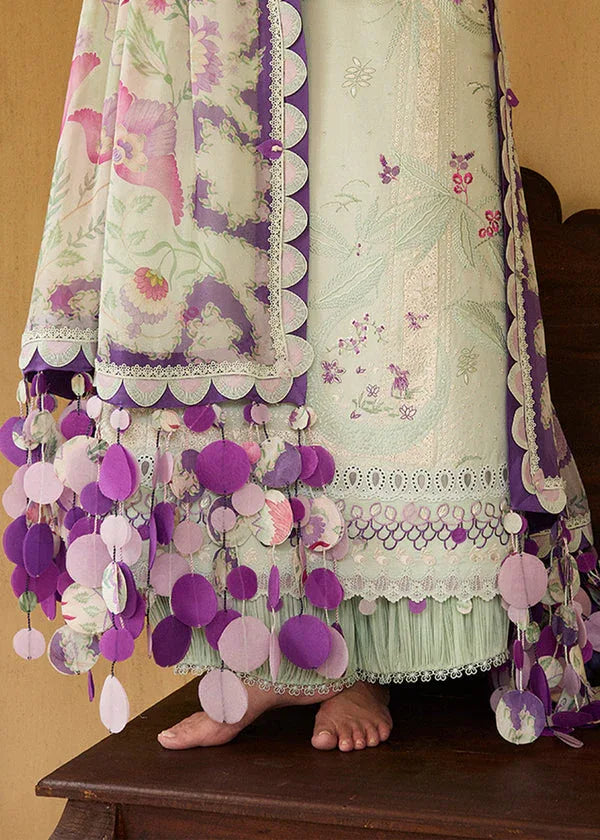 Suffuse | Eid Lawn 25 | LARA - Aqsa Fabrics