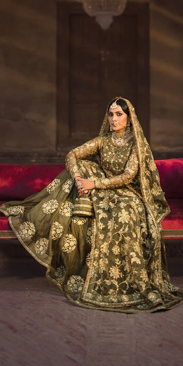Erum Khan | Jahan Wedding Formals | MALIKA JAN - Aqsa Fabrics