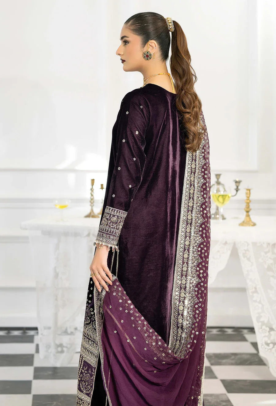Adans Libas | Velvet 25 | VELVET 7780 - Aqsa Fabrics