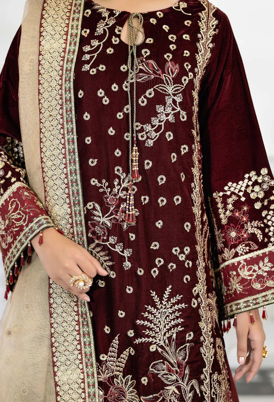 Adans Libas | Velvet 25 | VELVET 7781 - Aqsa Fabrics