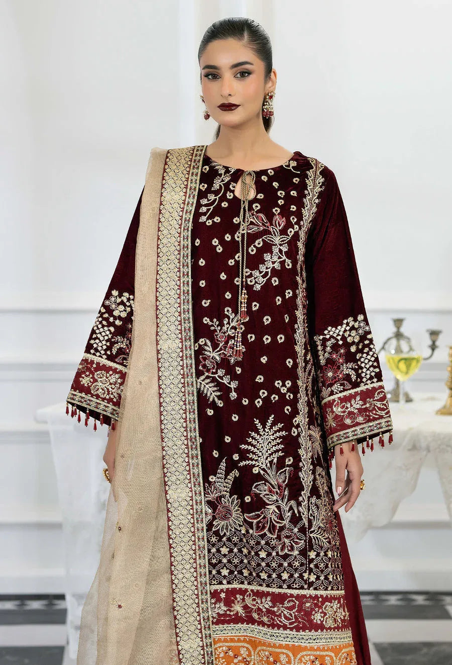 Adans Libas | Velvet 25 | VELVET 7781 - Aqsa Fabrics