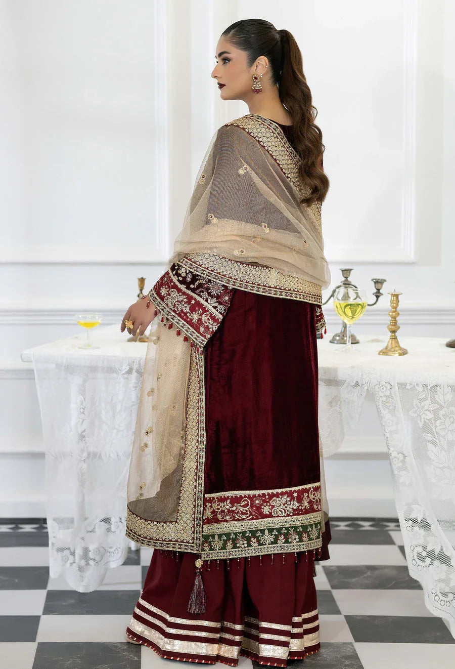 Adans Libas | Velvet 25 | VELVET 7781 - Aqsa Fabrics