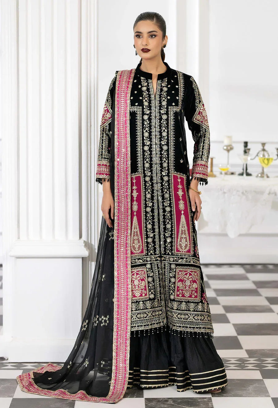 Adans Libas | Velvet 25 | VELVET 7782 - Aqsa Fabrics