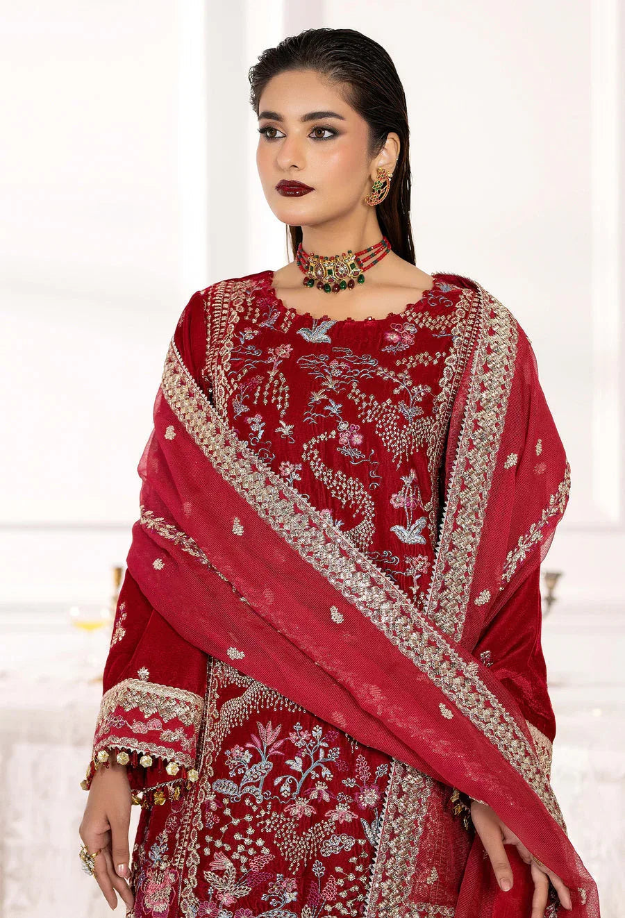 Adans Libas | Velvet 25 | VELVET 7784 - Aqsa Fabrics