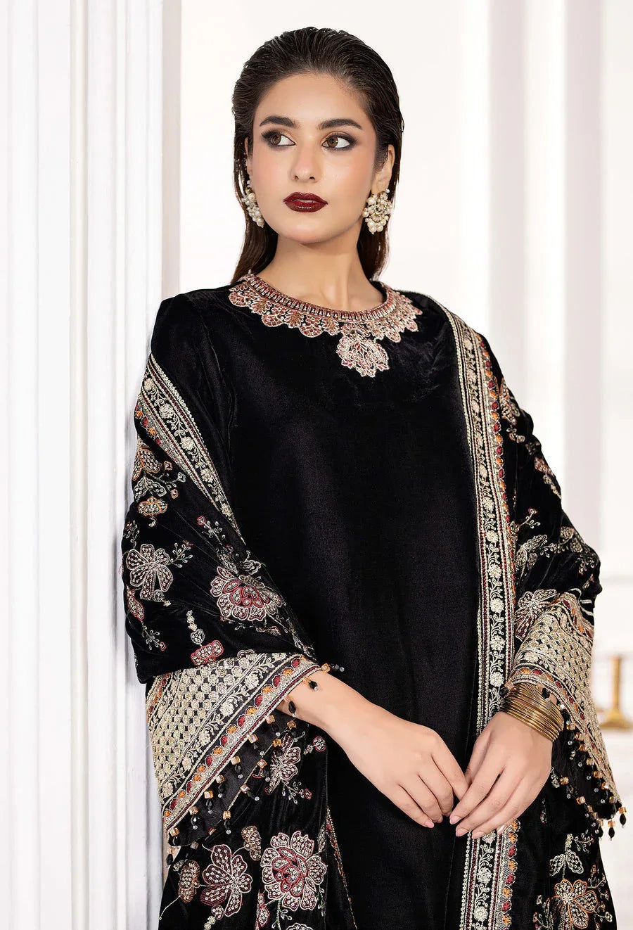 Adans Libas | Velvet 25 | VELVET 7785 - Aqsa Fabrics