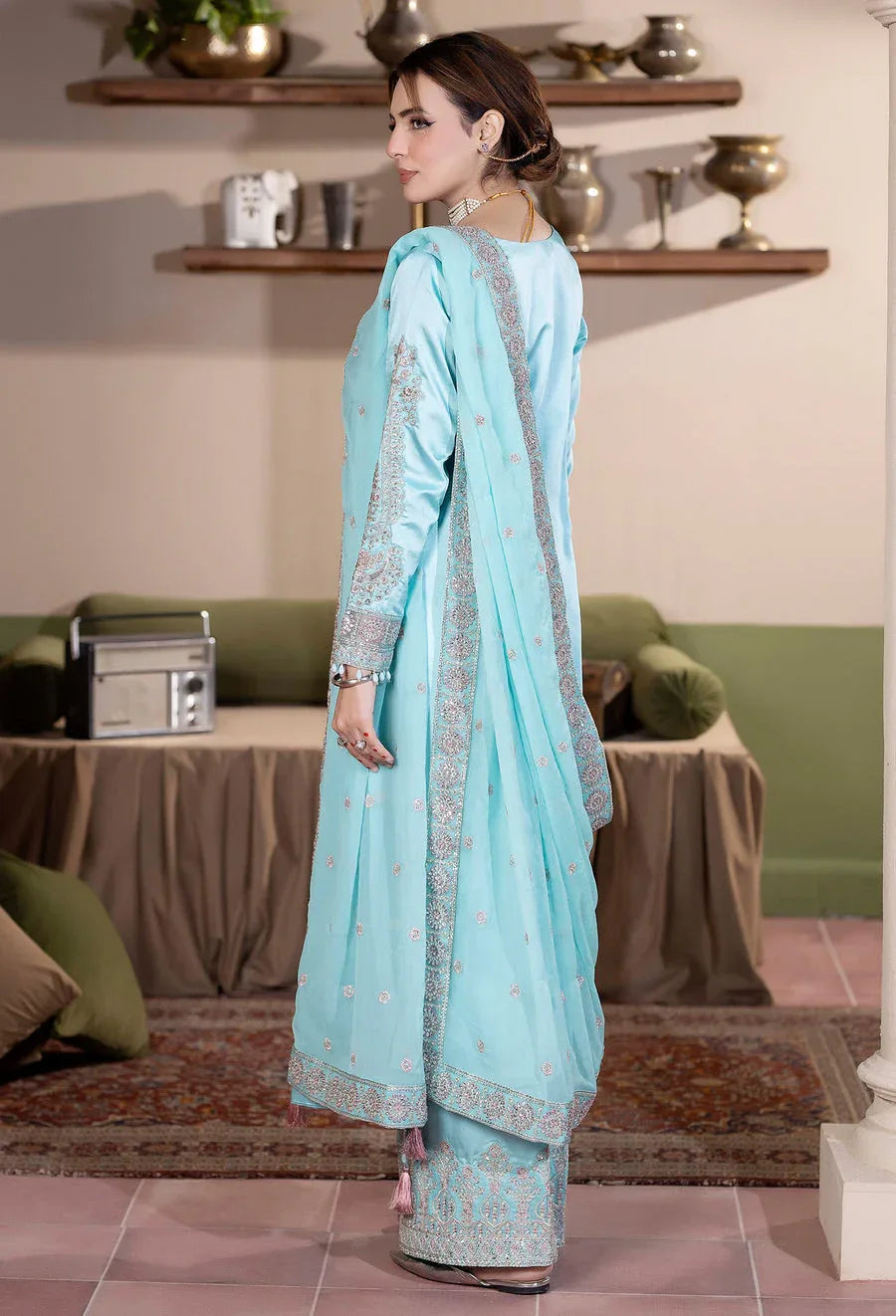 Adans Libas | Zarmina Formals | ZARMINA 02 - Aqsa Fabrics