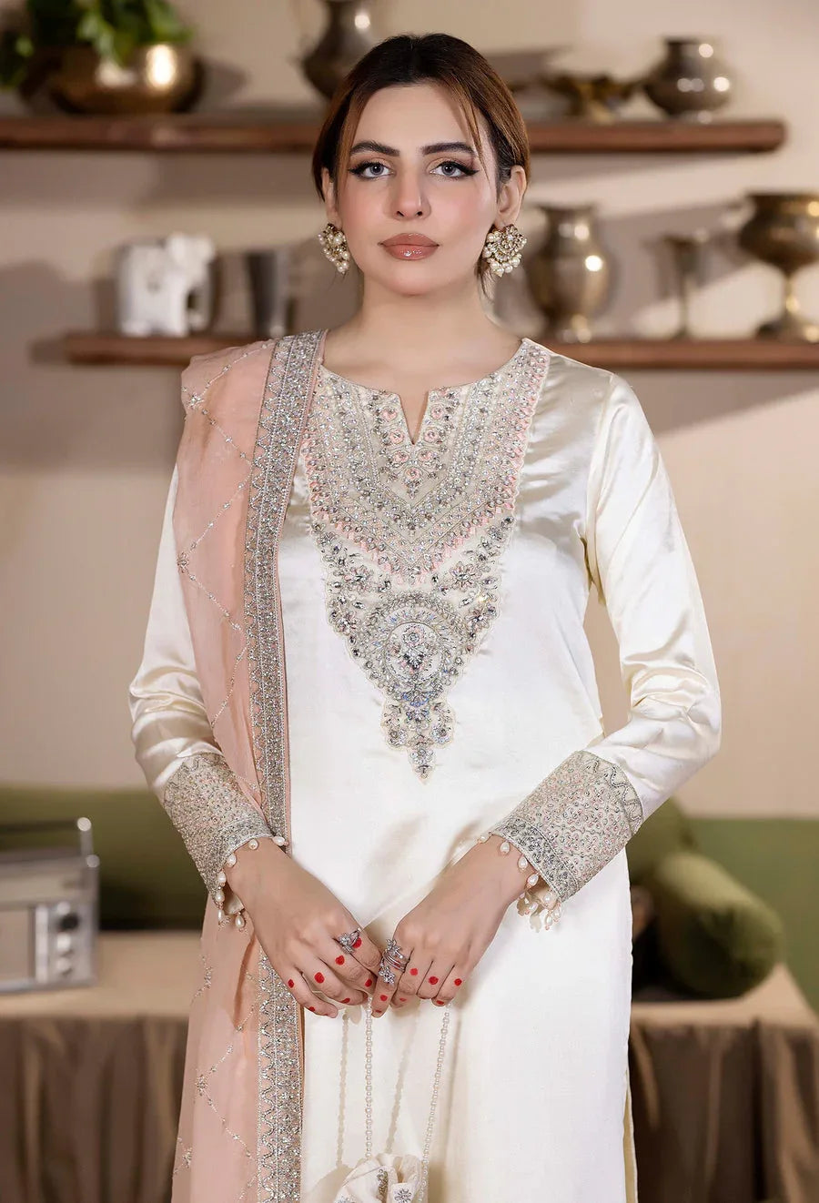 Adans Libas | Zarmina Formals | ZARMINA 03 - Aqsa Fabrics