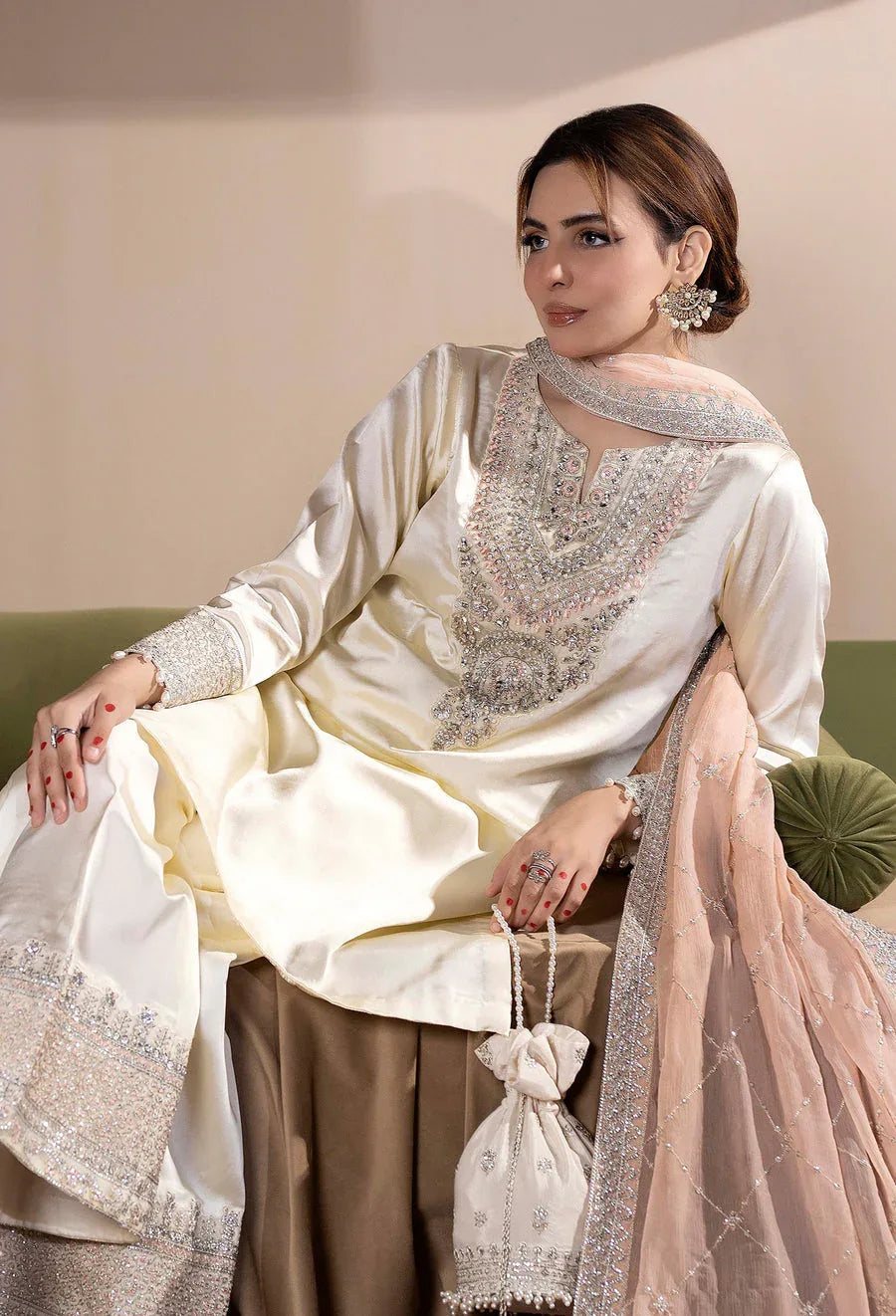 Adans Libas | Zarmina Formals | ZARMINA 03 - Aqsa Fabrics