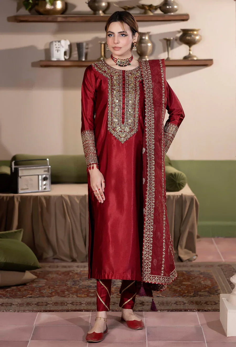 Adans Libas | Zarmina Formals | ZARMINA 05 - Aqsa Fabrics