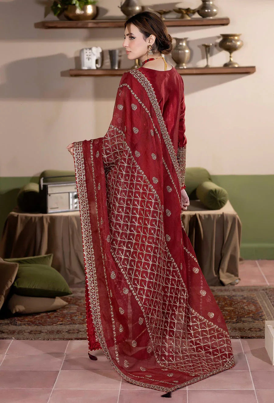 Adans Libas | Zarmina Formals | ZARMINA 05 - Aqsa Fabrics