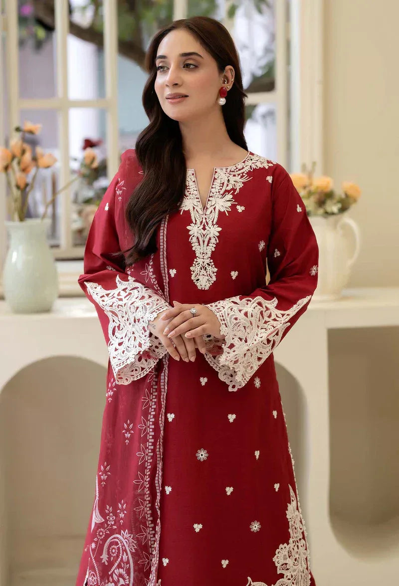 Adans Libas | cambric 3PC | CAMBRIC 1192 - Aqsa Fabrics