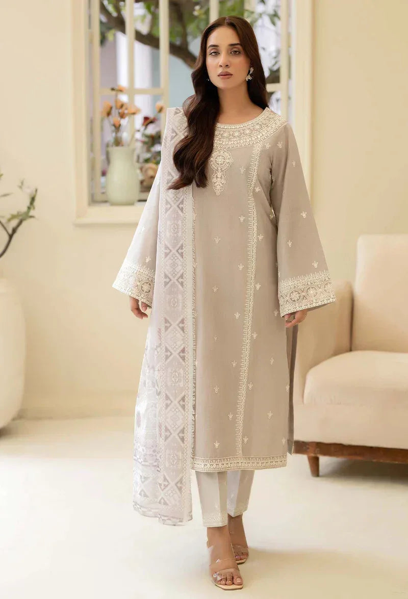 Adans Libas | cambric 3PC | CAMBRIC 1200 - Aqsa Fabrics