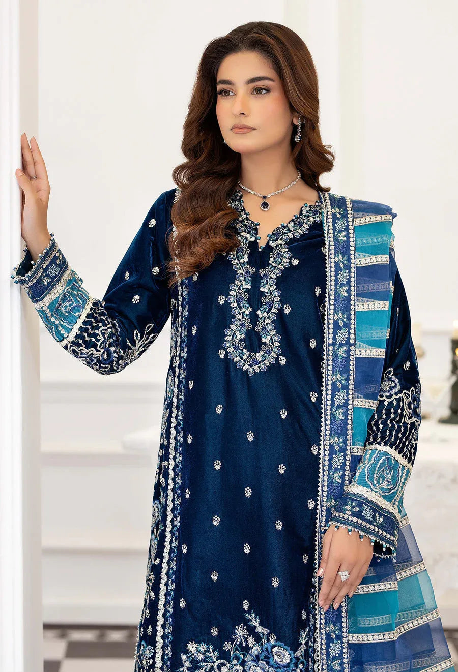 Adans Libas | Velvet 25 | VELVET 7786 - Aqsa Fabrics