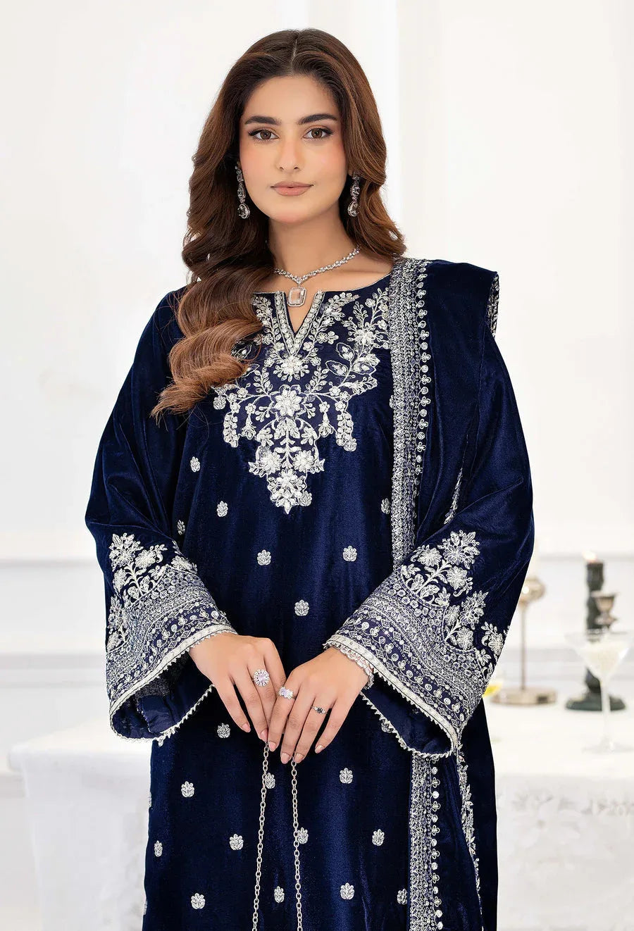 Adans Libas | Velvet 25 | VELVET 7787 - Aqsa Fabrics