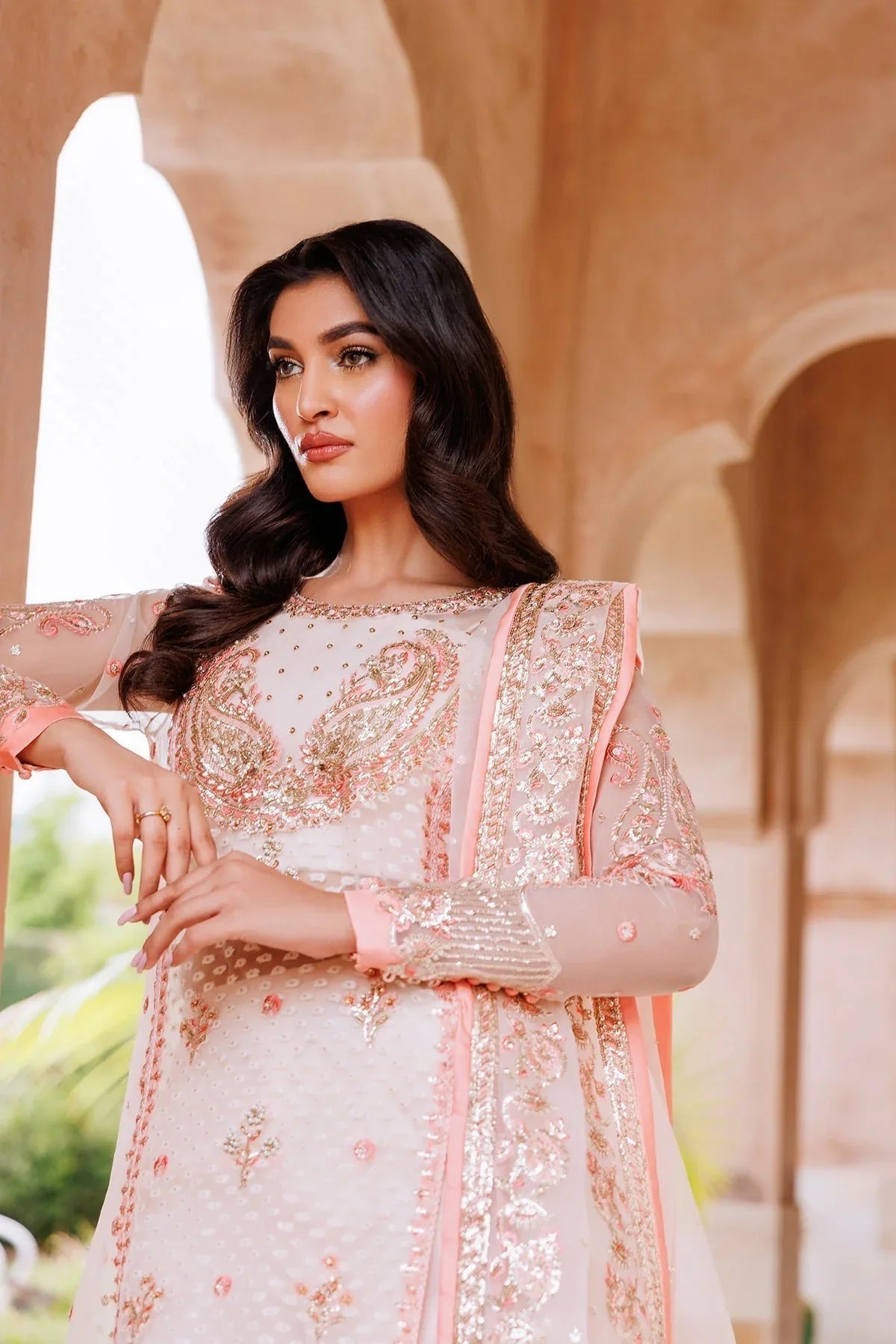 Mina Kashif | Shahbano Luxury Pret 24 | Mirhana - Aqsa Fabrics